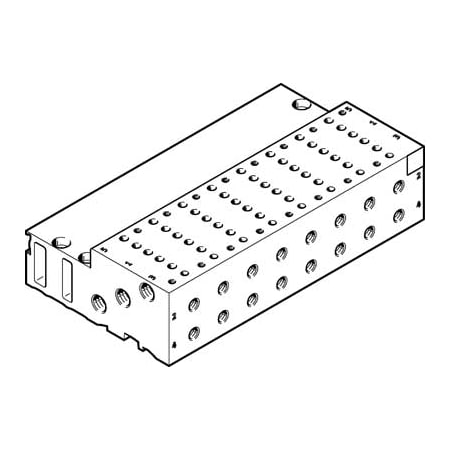 Festo Manifold Block MHA2-PR8-5-M5 MHA2-PR8-5-M5